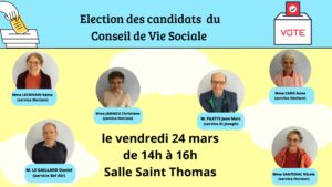 Election Des Candidats Pour Le Cvs