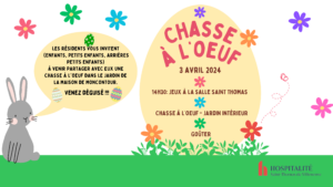 Affiche Chasse à L Oeuf 2024