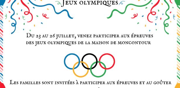 Invitation Jeux Olympiques