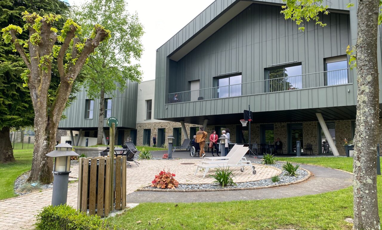Le foyer de vie le Kornog qui est situé à l'arrière de la Maison de Moncontour