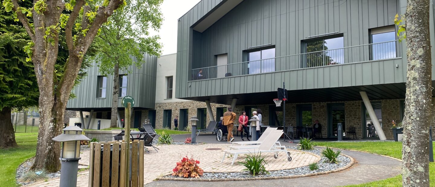 Le foyer de vie le Kornog qui est situé à l'arrière de la Maison de Moncontour